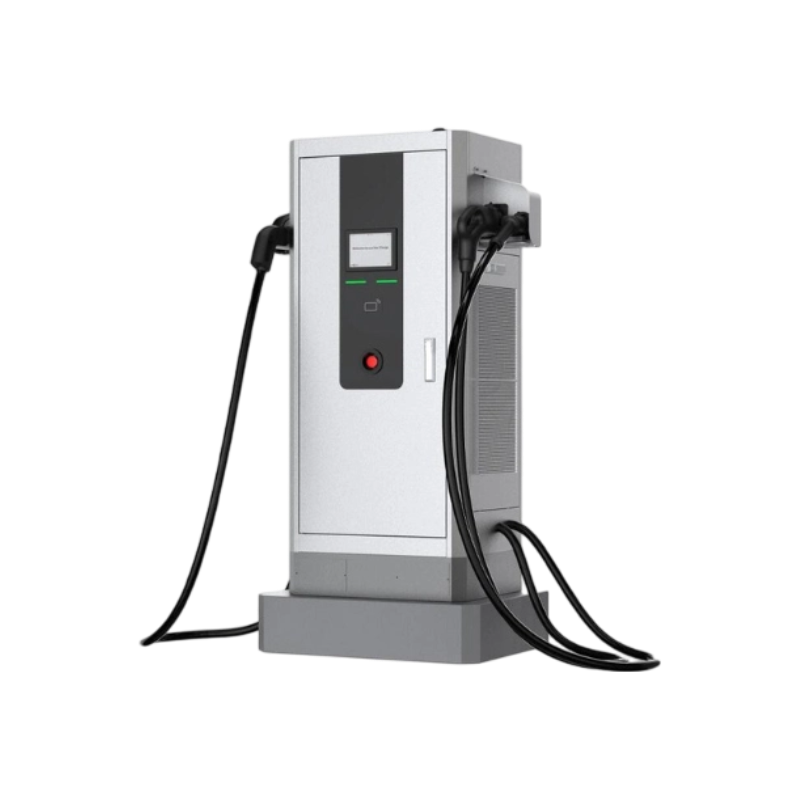 High Power Floor-standing Triple Gun 240kW EV Charger Cabinet